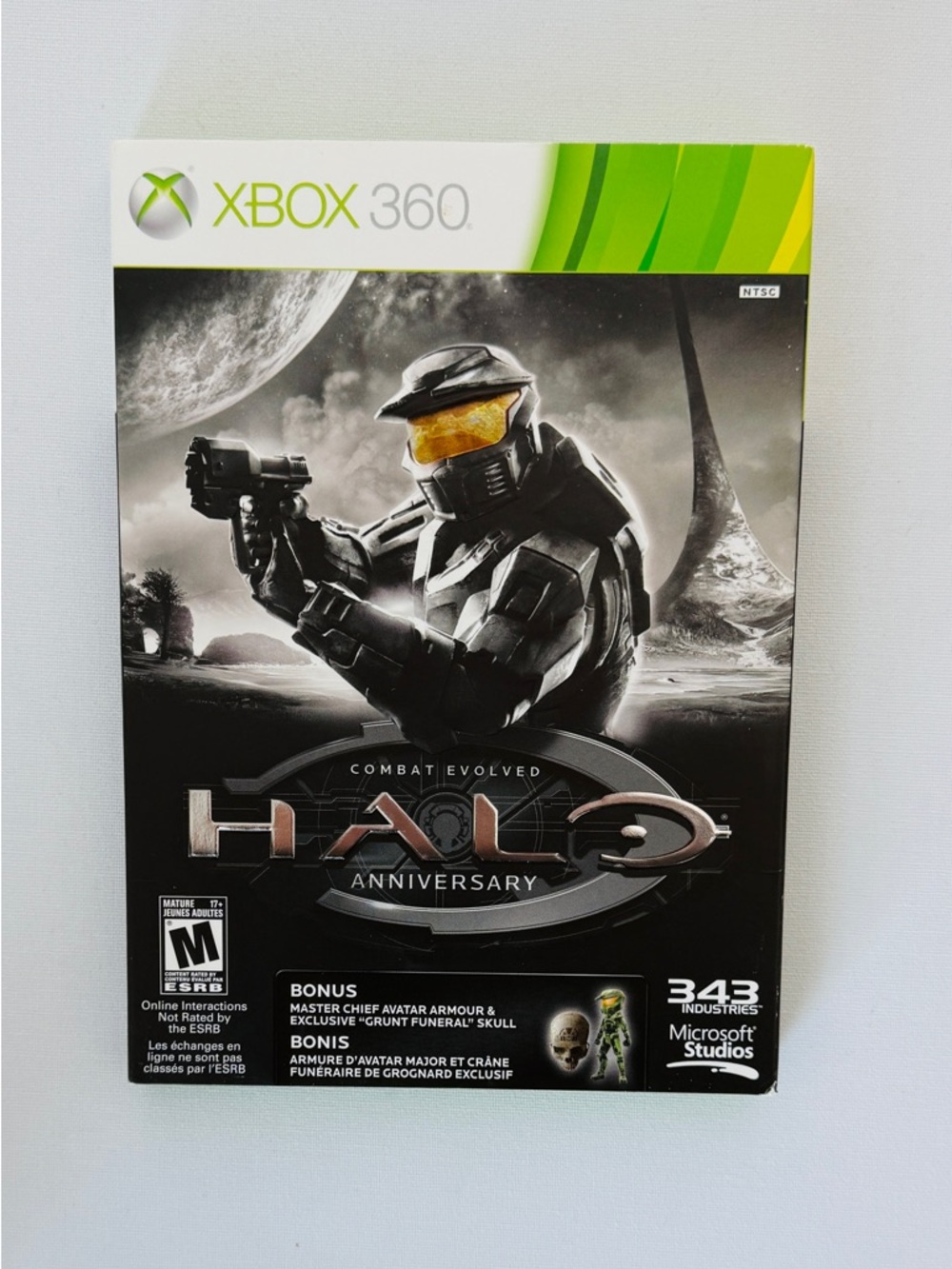 Halo Combat Evolved Anniversary Xbox 360 - CIB w/ Slipcover - Tested & Working!